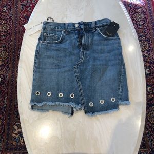 Rag & Bone Denim Skirt